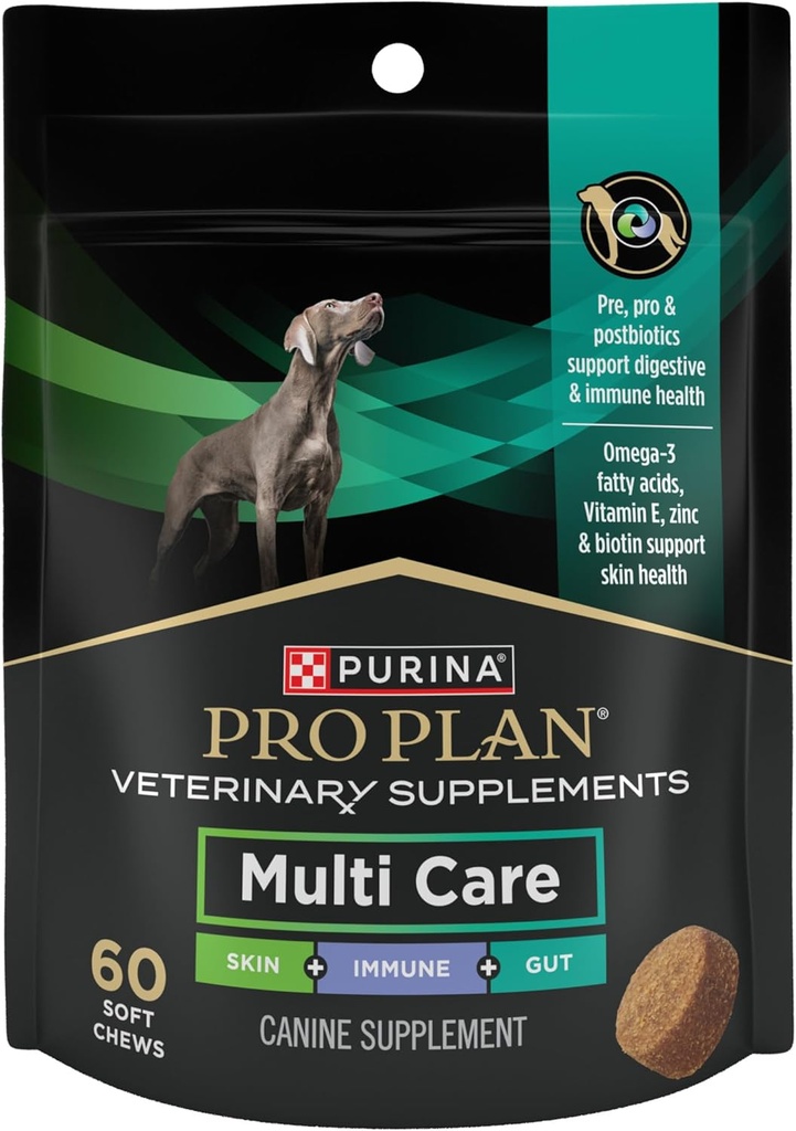 Purina Pro Plan Tierische Ergänzungen Mehr Pflege Hunde Supplements - 60 ct. Pouch