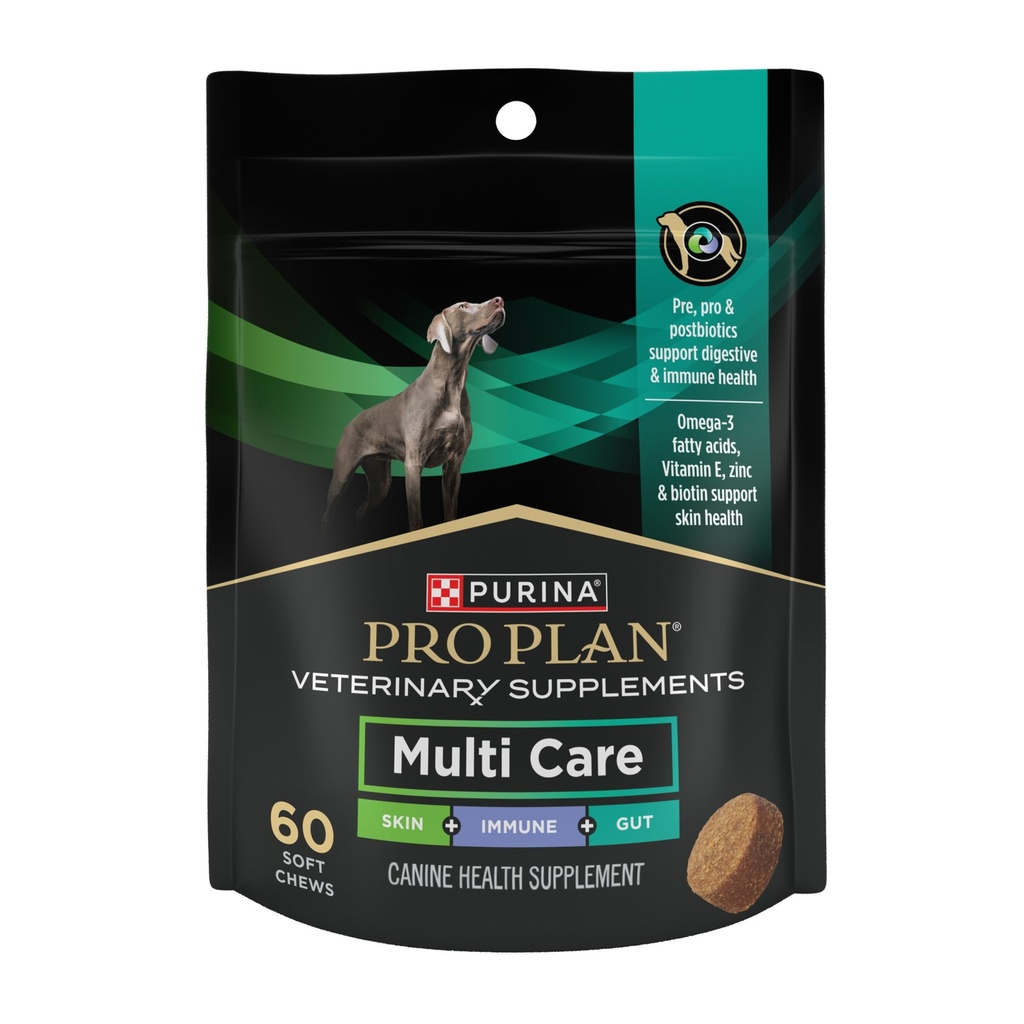 Purina Pro Plan Tierische Ergänzungen Mehr Pflege Hunde Supplements - 60 ct. Pouch