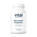 Vital Nährstoffe Pankreasenzyme 1000mg (Full Strength) | Pankreatin Verdauungsergänzung mit Protease, Amylase & Lipase | Verdauungsenzyme | Gluten, Dairy und Soy Free | 90 Kapseln