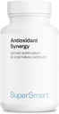 Supersmart - AntiOxidant Synergy - mit Tumeric Curcumin & Alpha Lipoic Acid | Non-GMO & Gluten Free - 60 Vegetarische Kapseln