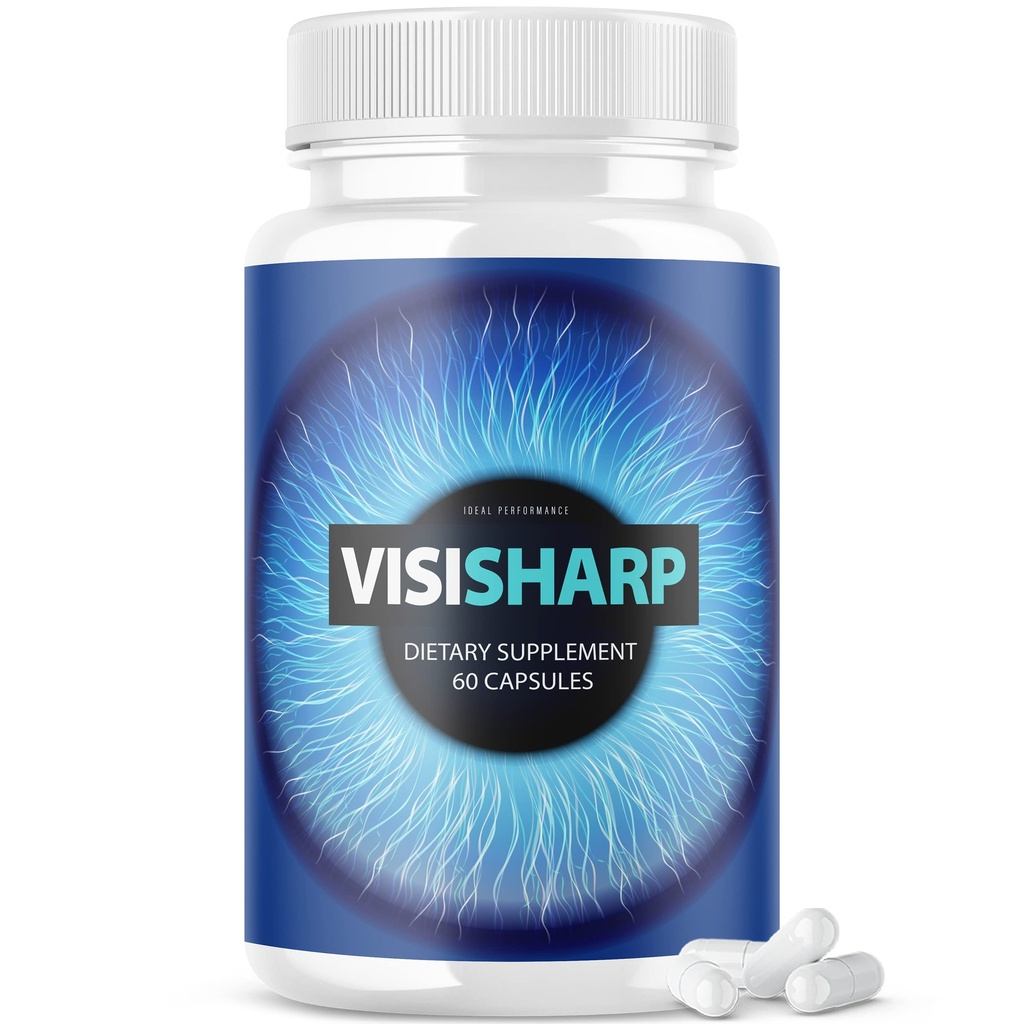 Visisharp Formule avancée de santé des yeux pour les pilules visi Sharp Supplément (60 capsules)