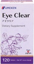 Umeken Eye Clear Nahrungsergänzung, Blueberry Extract, Lutein, Zeaxanthin, Ginkgo, Vision Ergänzungen für Erwachsene, Augen Vitamine, 2 Monate Versorgung, 120 Tabletten, Packung 120