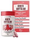 Legendairy Milk Girl’s Gotta GoTM - UTI Support Supplement - Urinary Tract Health for Women - UTI Relief für Frauen mit Sugar-Free Cranberry und D-Mannose, 30 Servietten