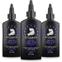 Bossman Jelly Beard Oil für Herren - 3 Pack (12 oz in Total, Royal Oud Scent) – Weichtiere, Moisturizes & Bedingungen mit natürlichen Inhaltsstoffen