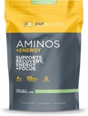 Purbolics Aminos + Energy | Unterstützt Erholung, Energie & Fokus | 95mg Koffein, 0 Zucker & 60 Servierungen (Kool als Gurke...Lime)