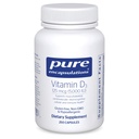 Reine Kapseln Vitamin D3 125 mcg (5.000 IU) - Ergänzung zur Unterstützung von Knochen, Gelenk, Brust, Herz, Colon und Immune Gesundheit* - mit Vitamin D - 250 Kapseln