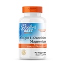 Meilleur mélange unique de Coq10/l-Carnitine/Magnésium de docteur, soutient l'énergie, la masse musculaire et la récupération musculaire, Veggie Caps, 90Conte