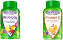 Vitafusion Probiotic und Vitamin C Gummy Supplements, 70 Zähler und 150 Zähler