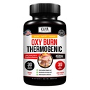 Kaya Naturals Oxy Burn - Thermogene Kräuterformel für aktives Leben – Non-GMO & Gluten-Free – 30 Count