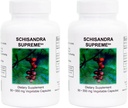 Supreme Nutrition Schisandra Supreme, 90 Pure Schisandra Fruit Végétarien 90 Capsules (paquet de 2)