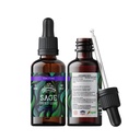 Salbeiextrakt – Natürliche getrocknete Salbei – Sage Kräuter (Salvia officinalis) – Bio Sage Kräuter - None-GMO - Made in USA – 2 Unze