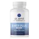 DR. EMIL NUTRITION 200 MG 5-HTP Plus avec SAM-e pour maintenir un sommeil sain normal et créer un sentiment de bien-être - Supplément 5HTP avec vitamine B6-60 Capsules végétaliennes, 30 portions