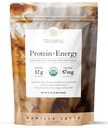 Truvani Protéine + boisson énergétique Mélange avec 87mg de caféine