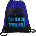 Personalisierte Cinch Tasche - benutzerdefinierte Taschen mit Logo, Gym Drawstring Bags - Rabatt Werbeartikel mit Ihrem Logo - Kleine Zeichnungstasche