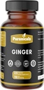 Ginger Premium 320 Kapseln Non GMO und Gluten Free | Kräuterergänzung | 700 mg pro Servieren | Hergestellt mit 100% reines Ginger Wurzelpulver
