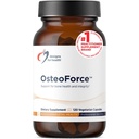 Conceptions pour la santé OstéoForce - Supplément de soutien aux os - Nutriments hautement absorbants Malate de calcium, Magnésium, Zinc Chélalate de bisglycin, Vitamines D + K - Non-OGM, Sans soja (120 capsules)