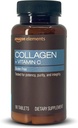 Elemente Collagen Peptide + Vitamin C, 2500 mg Collagen Peptide pro Servierung, 90 Tabletten, 1 Monat Versorgung