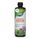 Nature's Way Bio Flax Öl Super Lignan, kalt-gepresst, und unraffiert, 24 Fl Oz