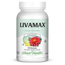 Maxi Health Livamax - Formule hépatique - avec le chardon et la racine de dandelion - 120 Capsules - Kosher