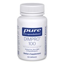 Reine Kapseln DIMPRO 100 - Diindolylmethan-Ergänzung - für Brust, Cervical & Prostata Gesundheit - Glutenfrei & Vegan - 60 Kapseln