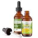 Potent & Organic Vegan Omega 3 Liquid Supplement: Besser als Fischöl! Pflanzenbasiertes Wasser extrahiertes Algenöl- DHA EPA DPA-Fettsäuren- Nicht GMO- Unterstützt Immun-, Herz-, Gehirn- und Gelenkgesundheit-60 Dosierungen