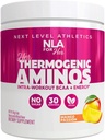 Ihre Thermogenic Amino Women's Pre Post & Intra Workout Booster (Mango Passion,30 Servierungen) w BCAA Essential Amino Acids, Koffein, & Elektrolyte- Max Ihre Workouts w Sustained Energy-Vegan,Sugar Free