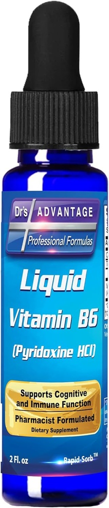 Avantage du Dr Vitamine B6 Pyridoxine HCI 2 oz