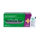 CareAll Bacitracin Antibiotic Zink Salbe (144 Pack), 0.9gr Foil Packet. Erste Hilfe Salbe, die Infektionen für Minor Cuts, Scrapes und Burns verhindert