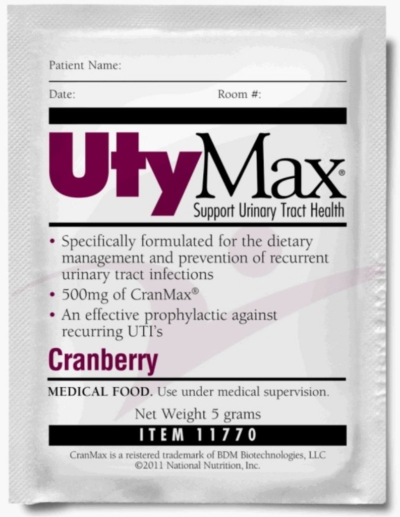 UtyMax Cranberry Drink Mix (SUPPLEMENT PWDR, UTYMAX, 5 GRAM PKS) 60 Jede/Sache