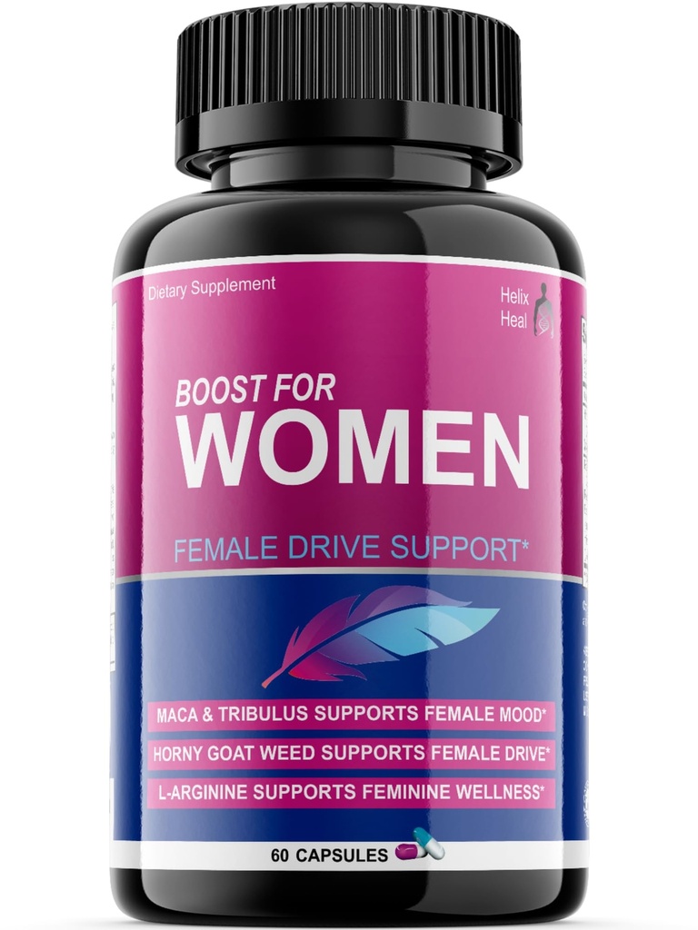 Libido Booster für Frauen Fast Acting mit Horny Goat Weed - Weibliche Desire Pillen mit Maca Root, Tribulus Terrestris, Ginseng und Hornygoatweed Frauen - Hormon Balance, Made in USA (60 ct)