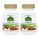 NaturesPlus Quelle von Life Garden Kalzium - 120 Vegan Kapseln, Paket von 2 - Vegetarisch, Glutenfrei, Certified Organic - 60 Gesamt Servierungen