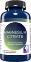 MD. Life Magnesium Citrate 250 mg – 30 Kapseln – Hohe Absorption Magnesium Citrat-Ergänzung – Einfach-zu-Swallow Kapseln für Muskel-, Nerven-, Herz-, Schlaf- und Knochenunterstützung