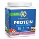 Vegane Protein-Pulver mit BCAA | Organic Hemp Seed Protein Gluten Free Non-GMO Dairy Free Soy Sugar Free Low Carb Plant Based Protein Powder | Berry 15 SRV 375 G | Warrior Mischung von Sunwarrior