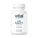 Vital Nährstoffe Liver Support II mit Picrorhiza, Milchdistel und Curcumin | Vegan Ergänzung | Kräuter Kombination zur Unterstützung gesunder Leberfunktion* | Gluten, Dairy und Soy Free | 60 Kapseln