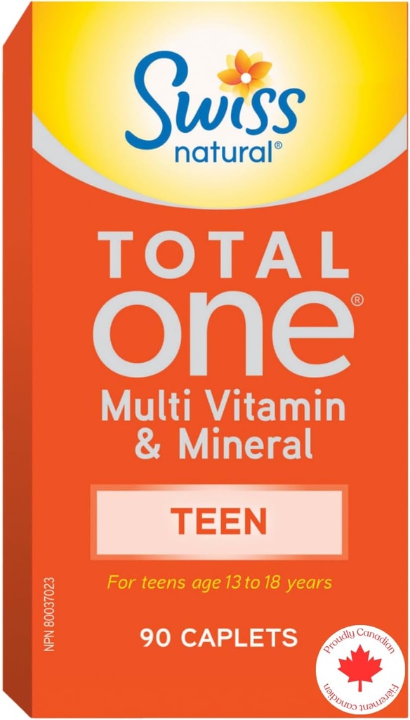 Swiss Natural Total Ein Teen Multi Vitamin Caplet