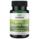 Swanson Plein spectre Graine de sésame noir 500 Milligrammes 60 Capsules