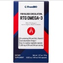 für Blutzirkulation, rTG Omega-3, 1000mg EPA und DHA und 11mg a-TE von Vitamin E pro Portion (60 Kapseln)