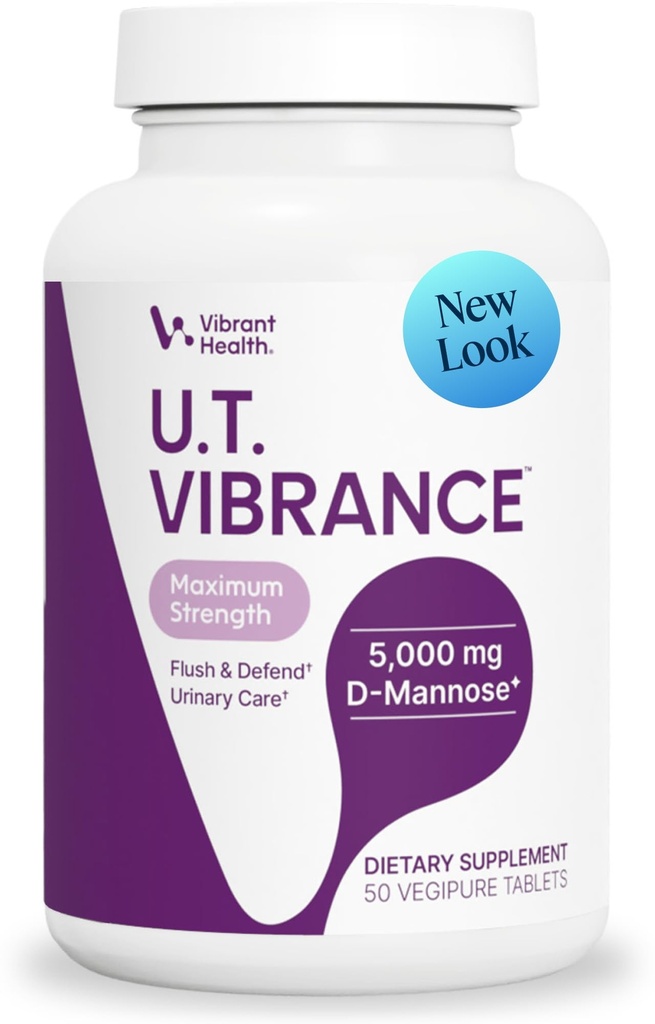 Vibrant Health, U.T. Vibrance, Crisis Intervention for Urinary Tract Health, 50 Tabletten