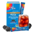 Ergänzung Fokus Zucker Kostenlose Nahrungsergänzung Getränke Mischung mit Ashwagandha, Lion’s Mane, B Vitamine B1 B2 B3 B5 B6 B12, für kognitive Leistung & Clarity BlackBerry, 21 Tage Versorgung