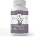 Ingrédients originaux purs Racine de coho noir, (100 capsules) Toujours pur, sans additifs ou remplisseurs, laboratoire vérifié