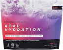 Real Hydration - Bio-Frucht-basierte Elektrolytmischung - Hergestellt mit Bio-Fruchten & Rosa Salz - Zero Sugar & Vegan - Hydration, Immun- & Recovery-Unterstützung (15 Servierungen, Mischbeere)