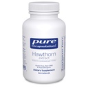 Encapsulations pures Extrait Hawthorn de Crataegus Oxyacantha Supplément hypoallergénique pour support du système cardiovasculaire de 120 capsules