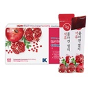 HAMCHOROK❤Rg+ Anti-Aging Korean-Beauty Pomegranate Collagen Jelly 20g x60 Stick/ + Ginseng Konzentrat + Vitamin C&E für Immununterstützung, Haut, Haar, Nagel & Joint(60)