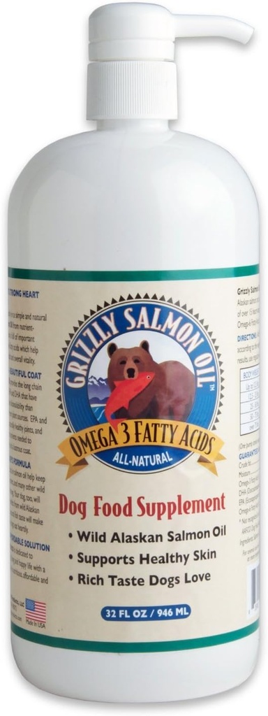 Grizzly Lachs OGrizzly Lachsöl 32oz