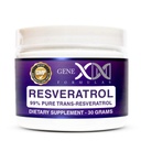 GENEX Trans Resvératrol 1000mg poudre servant 99 % de qualité pharmaceutique micronisée pure de 30 portions / 30 grammes 1 gramme par jour 30 jours d'approvisionnement fabriqué dans un établissement certifié GMP & NSF