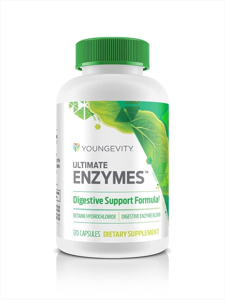Enzymes ultimes de digestion - 120 Capsules