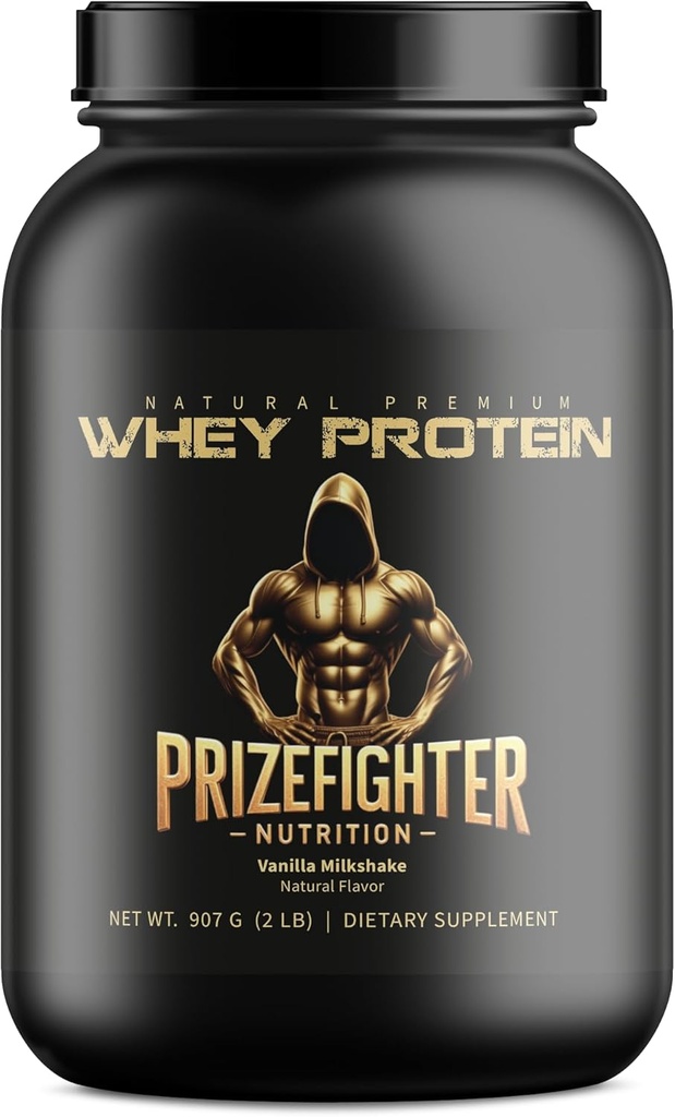 Best Whey Protein Vanille Milkshake Flavor für Männer und Frauen (2 lb). Natürliche Inhaltsstoffe ohne künstliche Aromen, Farben oder Süßungsmittel. Ultrafiltrierte Non-GMO. Hergestellt in USA