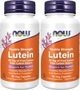 JETZT Ergänzungen, Lutein 20 mg mit 20 mg freiem Lutein aus Lutein Esters, 90 Veg Kapseln (Pack von 2)