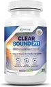Clear Sound 911 Formule de soutien auditif, supplément pour la santé de l'oreille et du cerveau, soutient la fonction auditive saine - 30 capsules