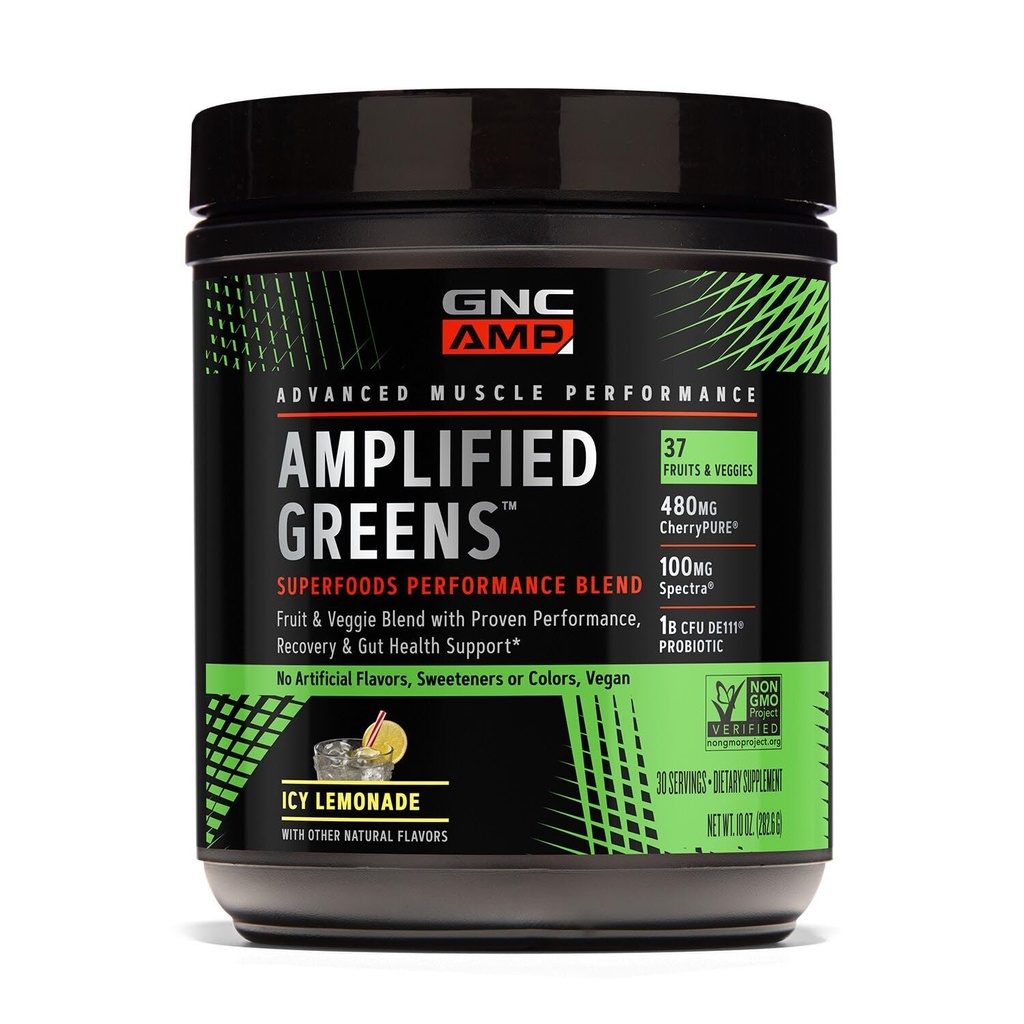 GNC Superfoods Amplified Greens ICY Lemonade